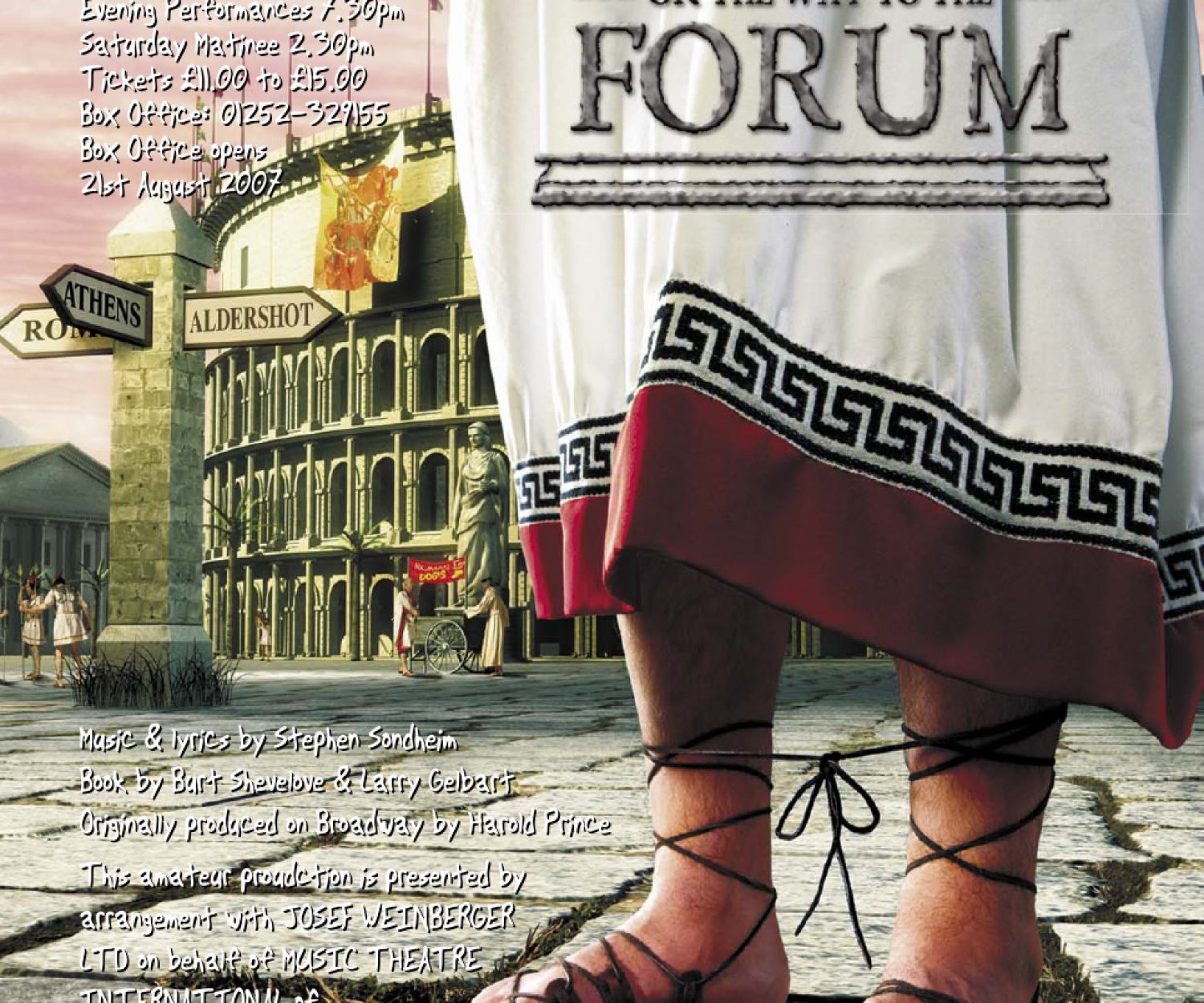 A Funny Thing Happened on the Way to the Forum