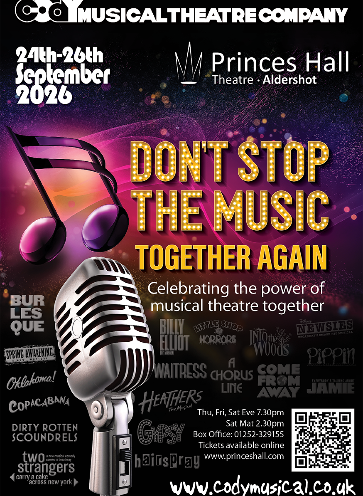 Don't Stop the Music<br>
September 2026